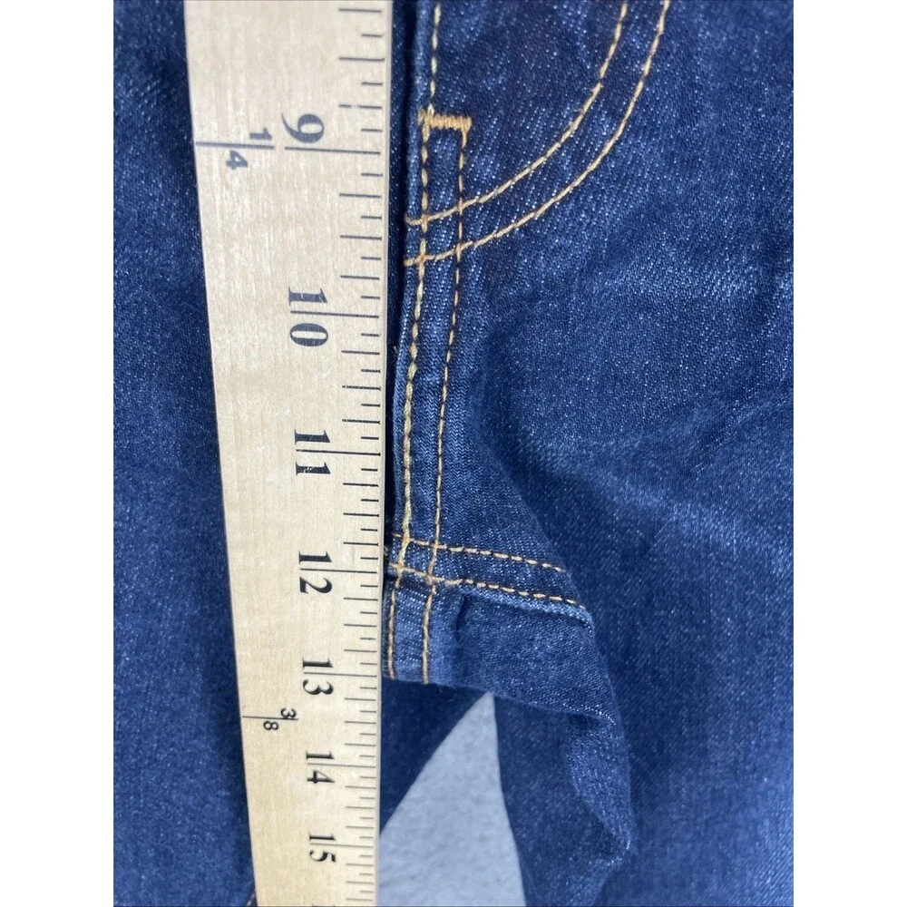 Levis 541 Athletic Taper Jeans Mens 38x30 Blue Dark Wash Fade Stretch NWT